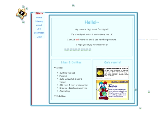 info screenshot