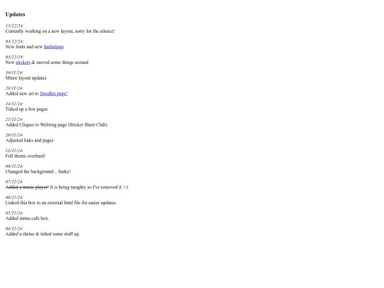 updates screenshot