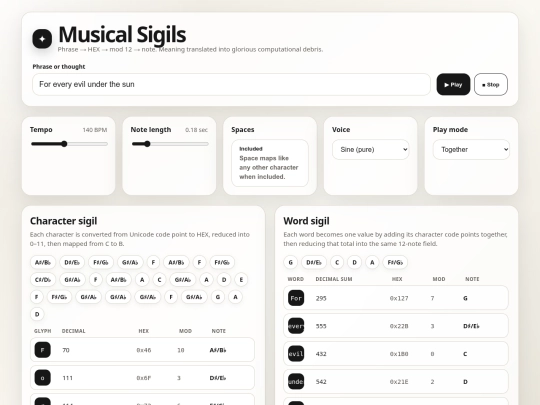 sigils screenshot