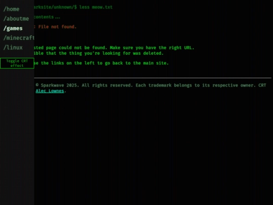 not_found screenshot