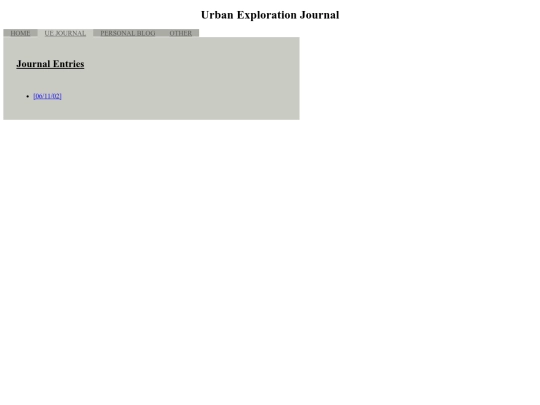 journal screenshot