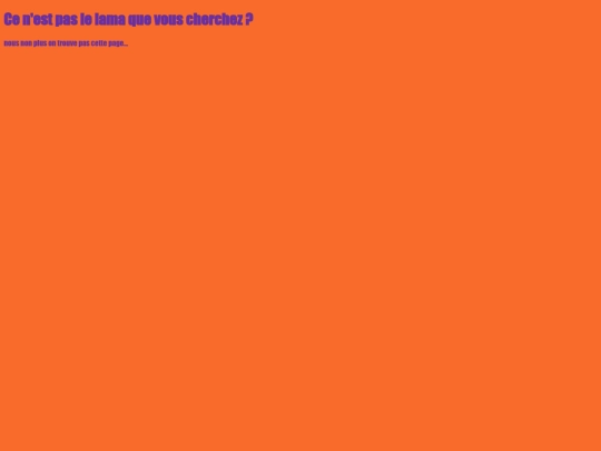 not_found screenshot