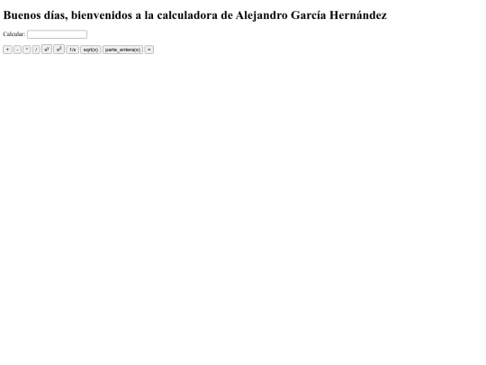 Script/Calculadora screenshot