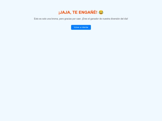 ganaste un iPhone screenshot