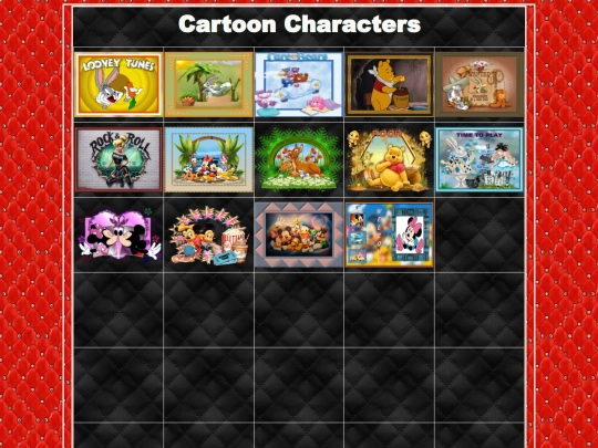CartoonCharacters/CartoonCharacters screenshot
