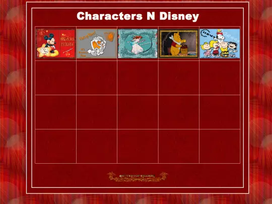 CharactersNDisney/CharactersNDisney screenshot