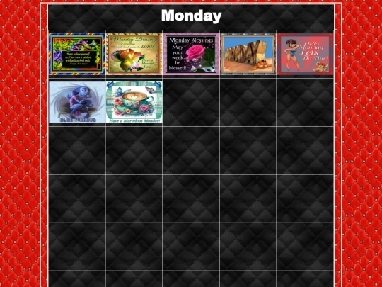 DaysOfWeek/Monday/Monday screenshot