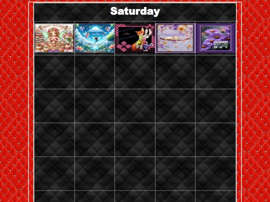 DaysOfWeek/Saturday/Saturday screenshot