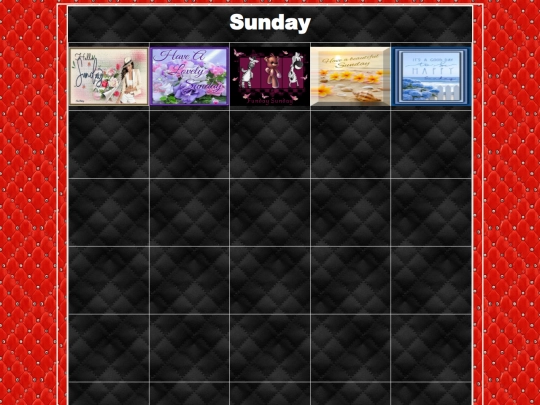 DaysOfWeek/Sunday/Sunday screenshot