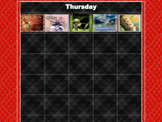 DaysOfWeek/Thursday/Thursday screenshot