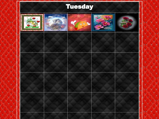 DaysOfWeek/Tuesday/Tuesday screenshot