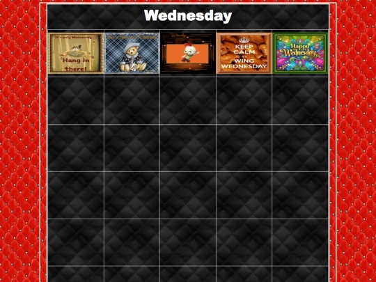 DaysOfWeek/Wednesday/Wednesday screenshot