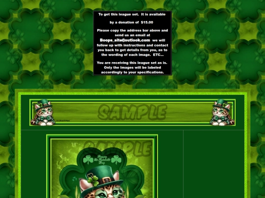 LeagueSets/Stpatspg1 screenshot