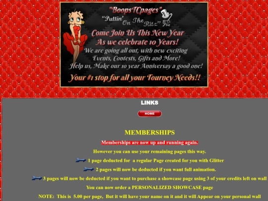 Memberships screenshot