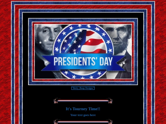 PresidentsDay/pg1 screenshot