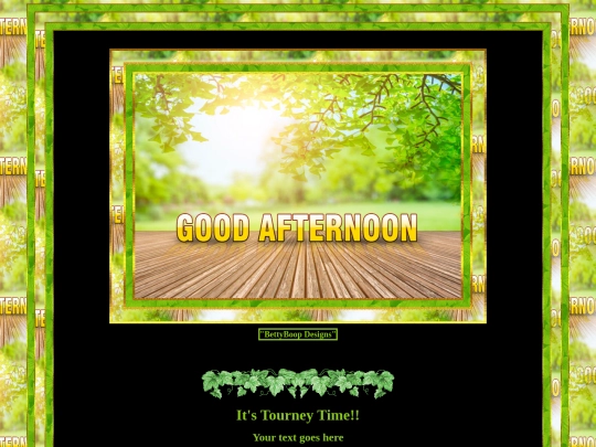 TimeOfDay/Afternoon/pg1 screenshot