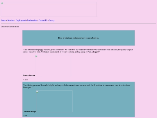 testimonials screenshot