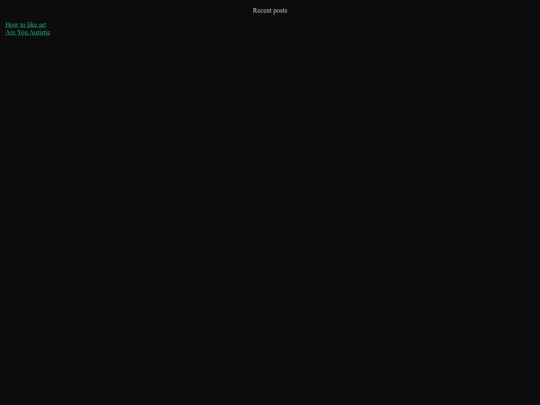 recent_posts screenshot
