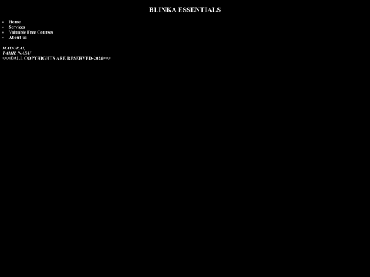 services screenshot