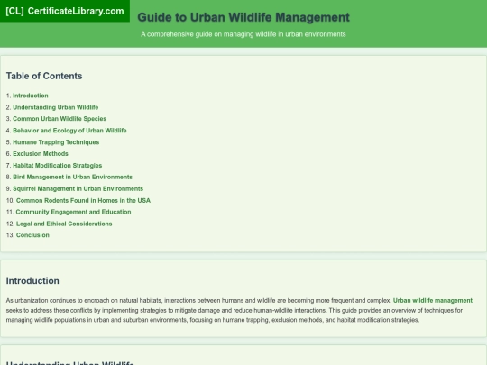 urban_wildlife screenshot