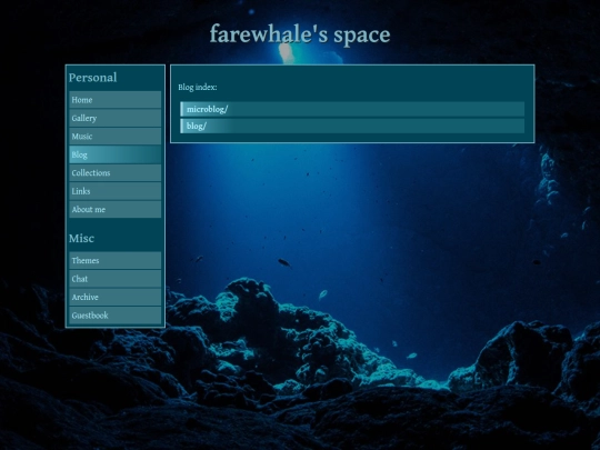 blog screenshot