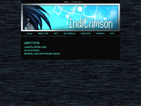 writing screenshot