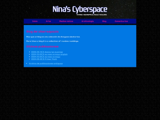 blog screenshot