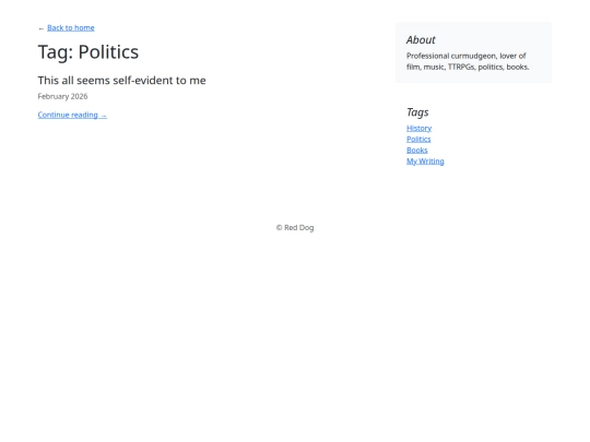 tags/politics screenshot