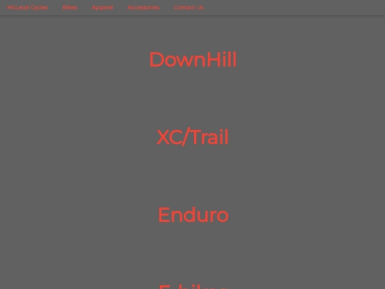 BikePage screenshot