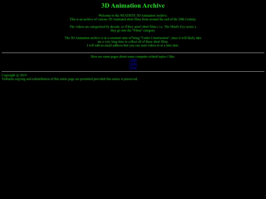 pages/3darchive screenshot