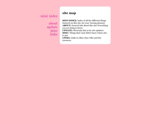 index screenshot