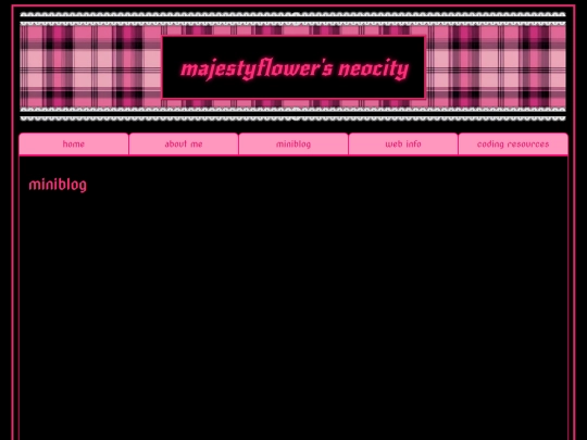 blog screenshot