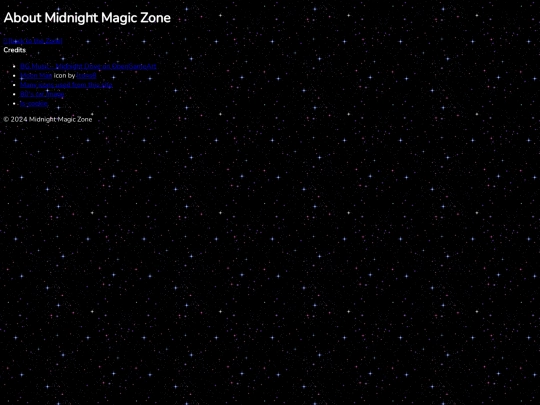 zones/about screenshot
