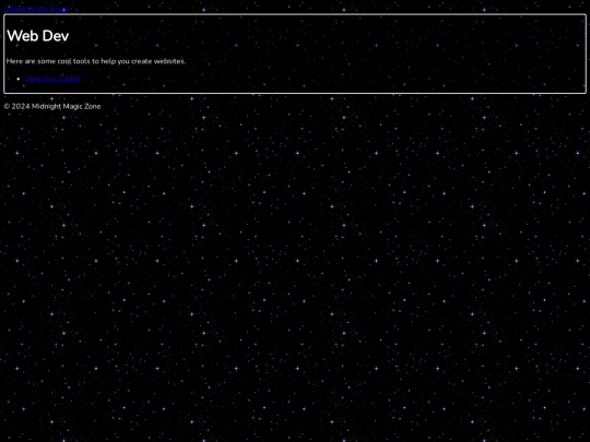 zones/web_dev screenshot