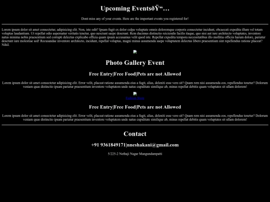 event/event screenshot
