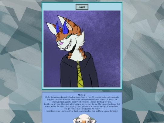 Aboutme screenshot