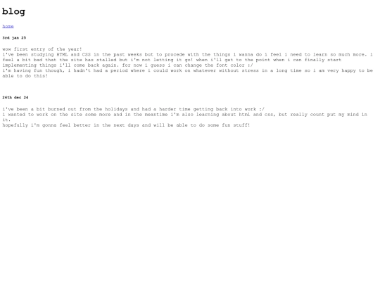 blog screenshot
