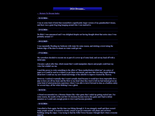 personal/dreams/2024 screenshot