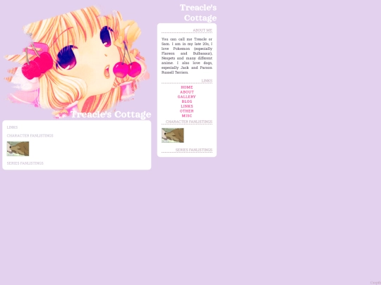 links screenshot
