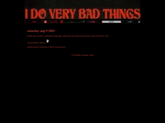 blog screenshot