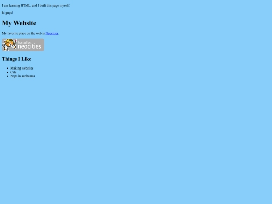 index screenshot