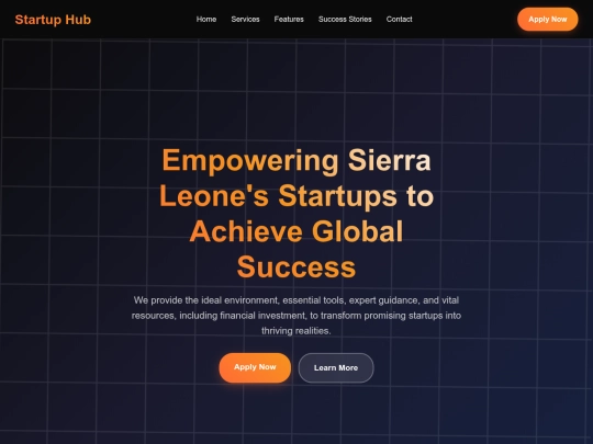 start-up-hub screenshot