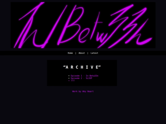 archive screenshot