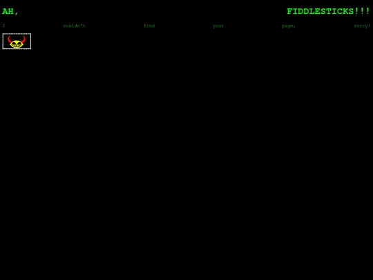 not_found screenshot