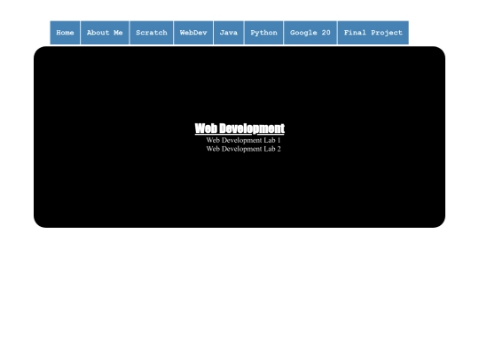 webdevpage screenshot