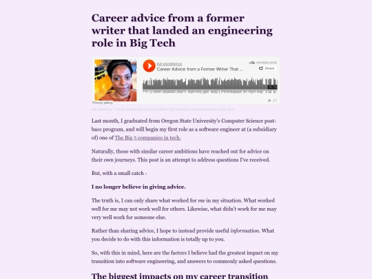 career-advice-for-students screenshot