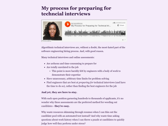 technical-interviews screenshot