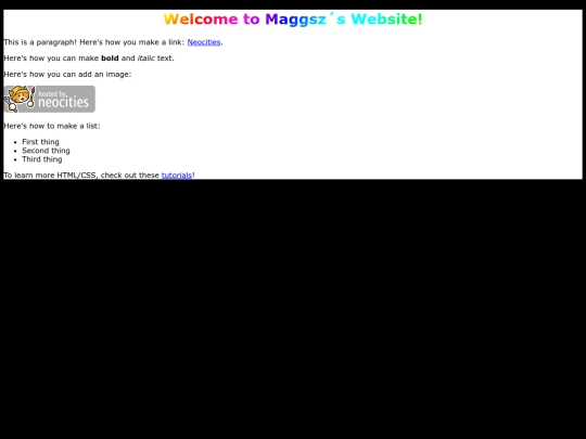 index screenshot