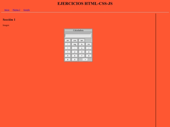 calculadora screenshot