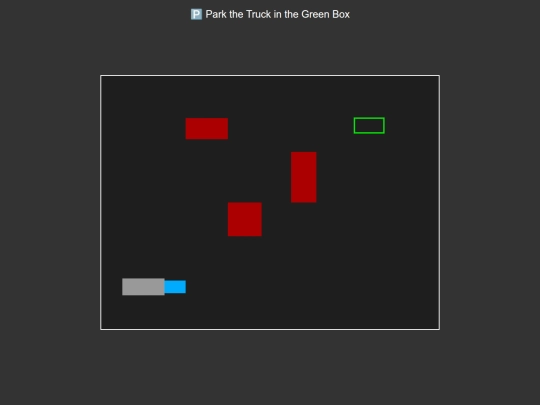Truck game screenshot